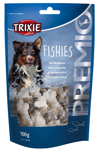 Trixie Dog Treats, Premio, Fish Bones, 100 g, 31599