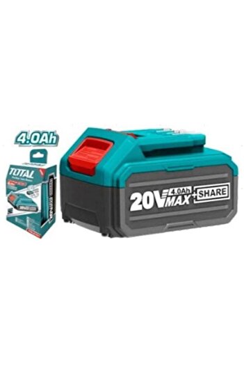 TOTAL TFBLI2002 Battery, 20 V, 4 Ah