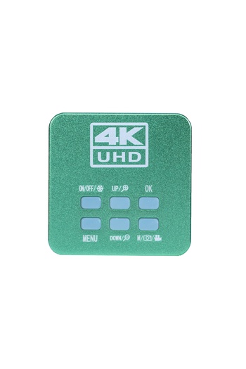 Rosfix Scutum Green Microscope Camera KMSGP-HDMI-USB | 4K 16MP | Metal Housing
