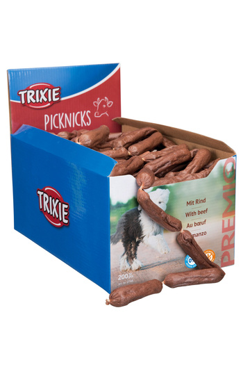 Trixie Dog Treats, Premio Picknicks, Beef Sausages, 8 cm, 200 pcs/set, 2748