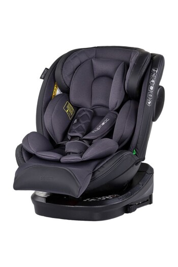 Chipolino Scaun auto cu Isofix Hypnotic I-Size 40-150 cm, sezut rotativ anthracite