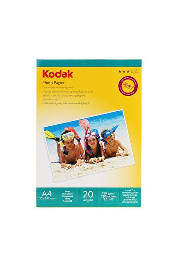 Kodak PHOTO Paper A4 180g Glossy 20 sheets