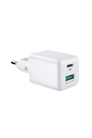 Joyroom L-QP303 Network Charger, 30W USB/USB-C, Quick Charge