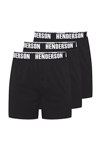 Henderson Men's Boxer Shorts 5-Pack with Longer Leg Cotton & Elastane Comfortable | Onside