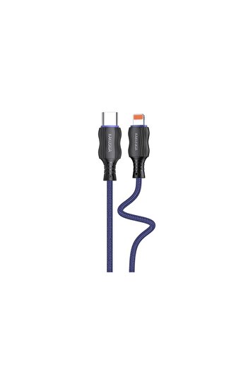 KAKU Data and Charging Cable (KSC-807), USB-C to Lightning, PD20W, 1m, Blue