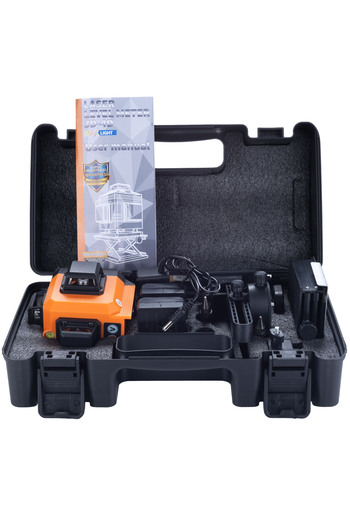 Rosfix Orange Tiger ROT16L Laser Level Set | 16 Lines 360° IP54 25m 2x3500mAh
