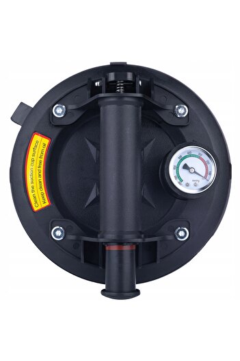 Rosfix Vacuum Suction Cup Set 200Kg with Pressure Gauge + Gloves + Safety Glasses