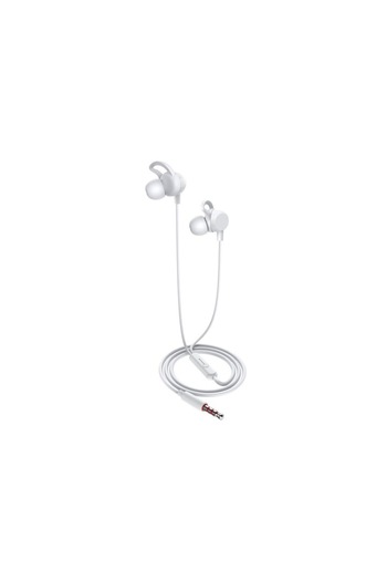 KAKU Wired Headphones (KSC-705), In Ear, 3.5mm, 1.2m, Mic & Volume Key, HiFi, White