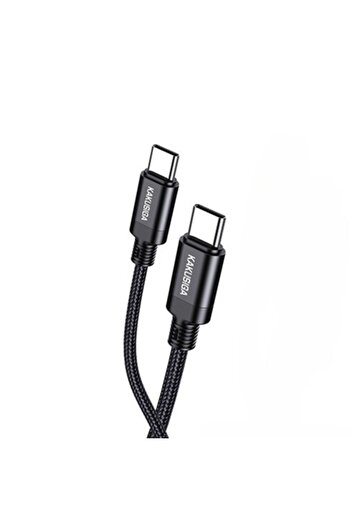 KAKUSİGA Cablu de Date si Incarcare KSC-970, Type-C la Type-C, 60W, 1m, Negru