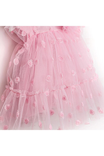 Coolimino Flowered Girl Dress 9-12-18-24 Months