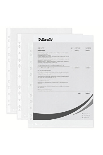 Esselte Protective film A4 38micron Economy 100pcs/set