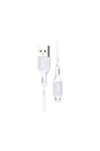 KAKU Cable Data and Charging (KSC-535), USB-A to MicroUSB, 18W, 2.4A, 1m, White