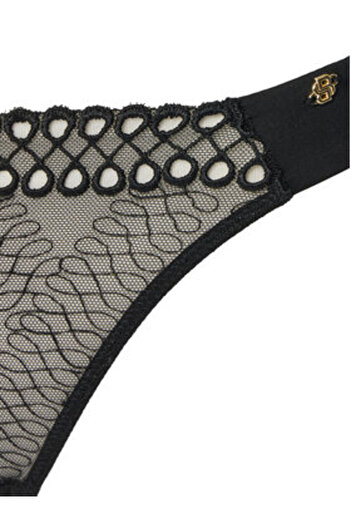 BOSS Women's Thongs 50540420 Black