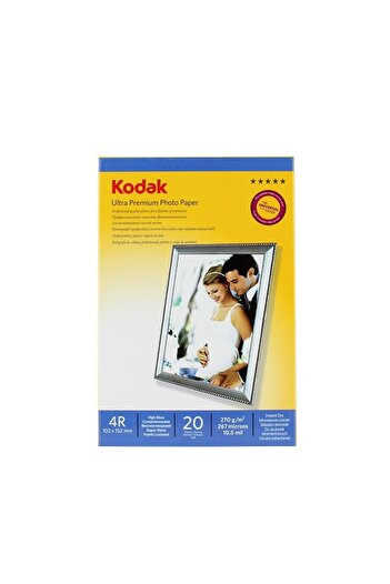 Kodak Photo paper 4R RC 10x15 Ultra Premium glossy 270g