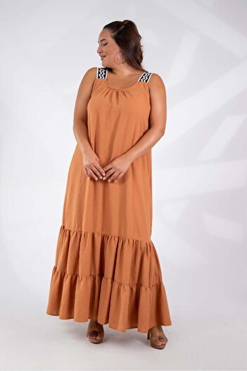 Roxxlen Plus Size Strappy Dress