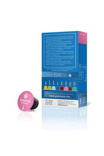 YABANEEZ HONDURAS PURA FORTE COFFEE CAPSULES "GOURMESSO"