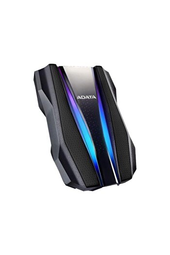 Adata Hard disk extern portabil HD770G, 2 TB RGB, USB 3.2 Gen 1, negru