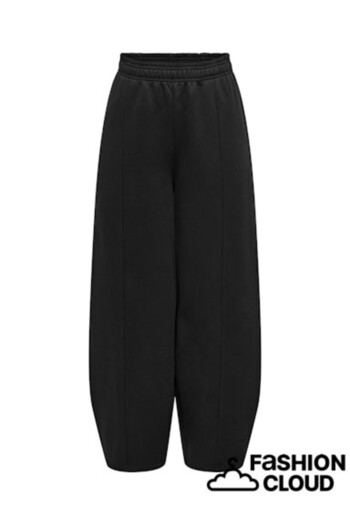 ONLY Women's Black Onlevisa Cocoon Pant Swt Sweatpants 15358297-Black