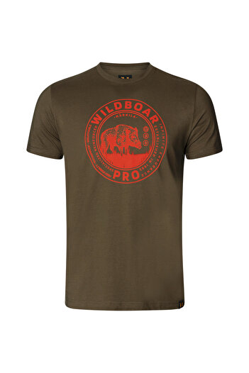Harkila Wildboar S/S T-shirt, Willow Green