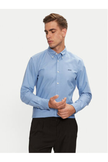 BOSS Men's Shirt 50521996 Blue