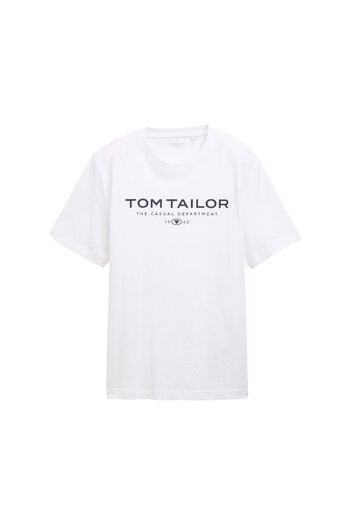 Tom Tailor Ανδρικό T-Shirt 1045773 Λευκό