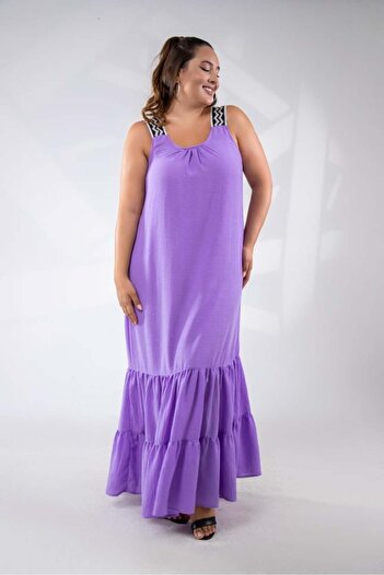 Roxxlen Plus Size Strappy Dress