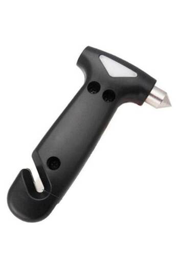 OEM Automobile Emergency Hammer, Black, Set 1 Piece