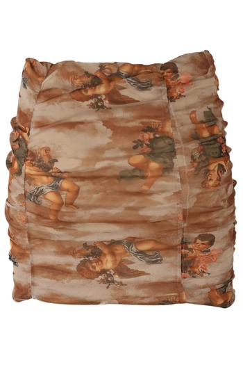 ASOS Whitney Beige skirt - 40, Beige, 100% polyester