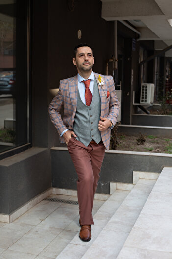 MODALİST Brown Steev Suit