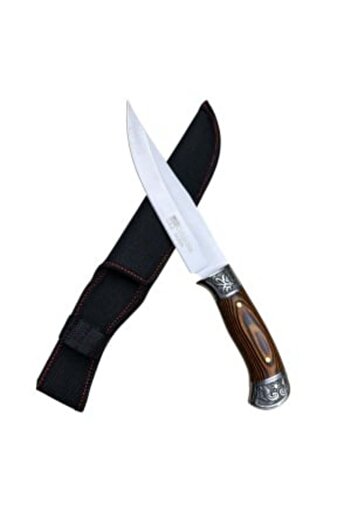 KAVI ONE Columbia SABER Hiking Knife, 17 cm Stainless Steel Blade, Protective Sheath Included
