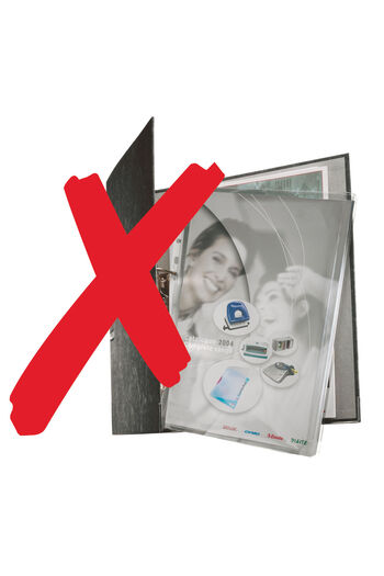Leitz Jumbo A4 protective film with metal reinforcement 3 pieces/set