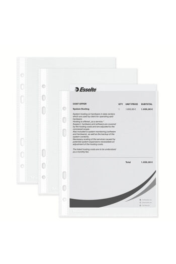 Esselte Standard A5 protective film 43 microns 100 pieces/set