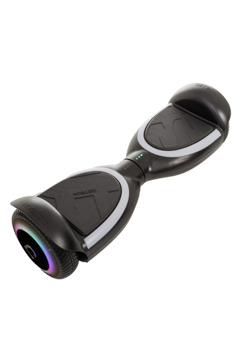 Smart Balance 6.5 inch Hoverboard Package with Comfort Seat, Jetson Prism Black Plus and Hoverkart with White Sponge
