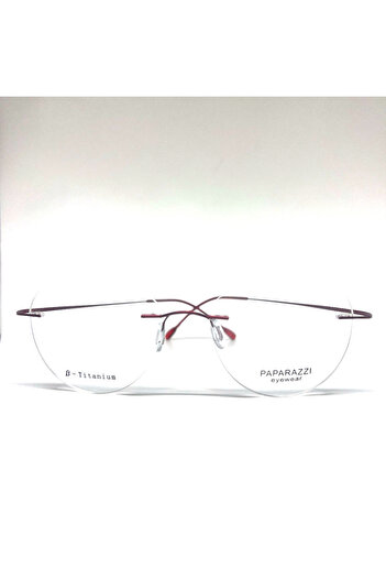 Paparazzi Titanium glasses frame 1016 C10 Red