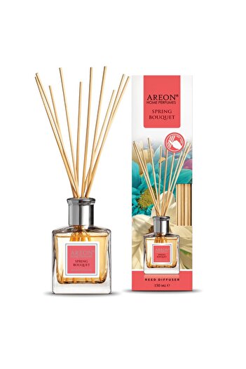 Areon Room Freshener with Sticks, Areon, Spring Bouquet, Jasmine + Citrus + Violets, 150 ml