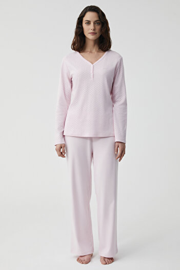 Catherine's Soft textured pajama set