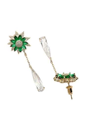 Avant-Garde Paris Diva Collection Sunflower Dangling Earrings