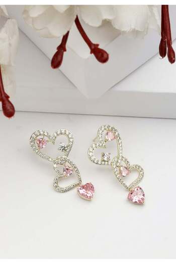 Avant-Garde Paris Diva Heart Drop Earrings