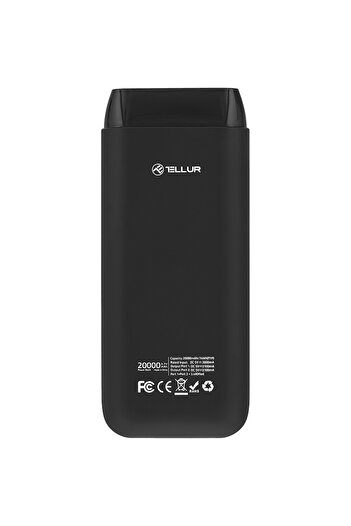 TELLUR External Battery 20000 mAh Compact PBC2, Black