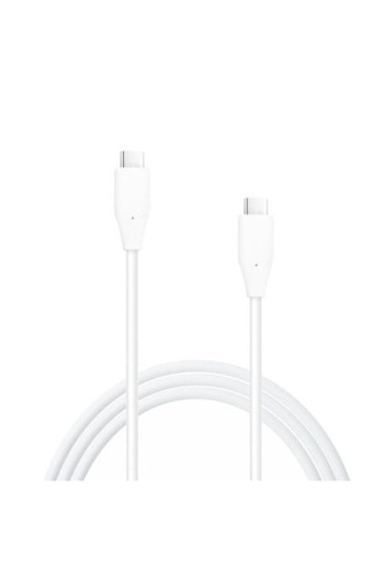 SOHO Charging/Data Cable, Type C to Type C, White, 1 Meter