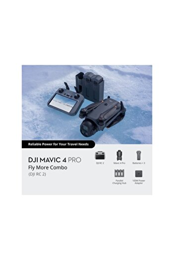 DJI Mavic 4 PRO FMC Drone Kit with Smart Controller RC 2, 48MP Camera, 6K/60FPS Capabilities