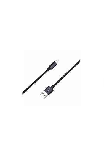 SOHO Cablu de date ranforsat pentru iPhone/iPad cu conector Lightning, negru, 3m