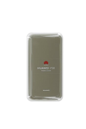 SOHO Book Cover Case for Huawei P30, Grey