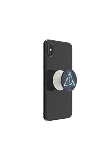 OEM Popsocket for phone or tablet, model Deathly Hallows, 1.6 x 1.6 x 0.25 inch