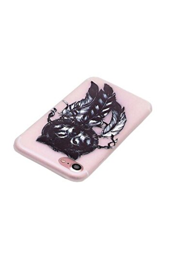 SOHO Fosforescent Back Protection for iPhone 7 - Wolf Design