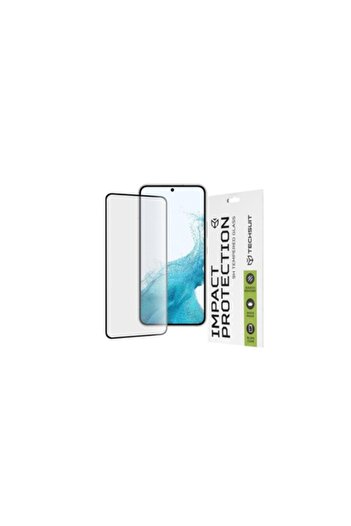 OEM Glass Screen Protector for Samsung S22 Plus 5G, Black-Transparent