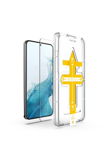 Flippy Set of 2 tempered glass screen protectors with easy and fast mounting system compatible with