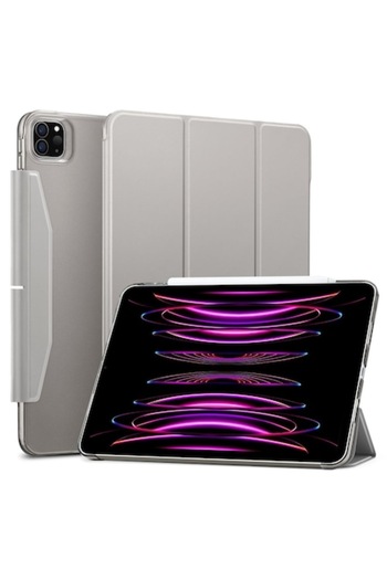 e-Eunoia Art Husa pentru Apple iPad Pro 12.9 (2022) / Pro 12.9 (2021), Xtreme Armor, U743, Gri