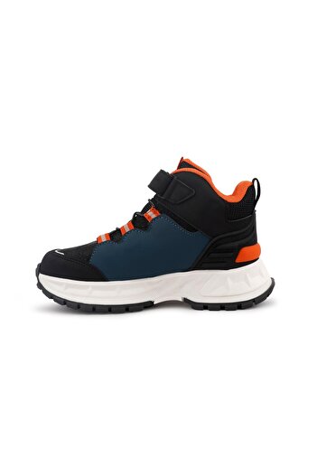 GÜLERSHOES Garantili Orijinal Su Geçirmez Kaymaz Taban Kışlık Sıcak Cırt Bantlı Çocuk Bot 31-32-33-34-35 Numara