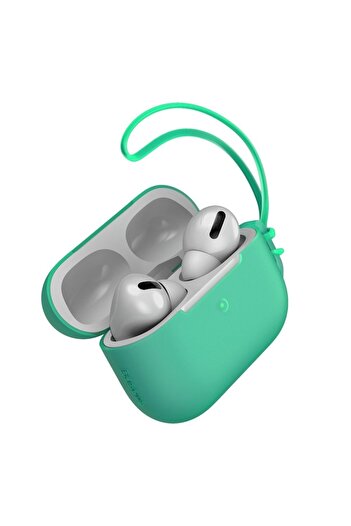 Baseus Protective Case for Apple AirPods Pro with Lanyard, Green